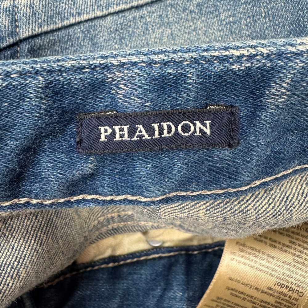 Scotch Soda Phaidon Jeans Mens 36x34 Tagged 34x34 Blue Button Fly Denim Wash - Picture 13 of 16